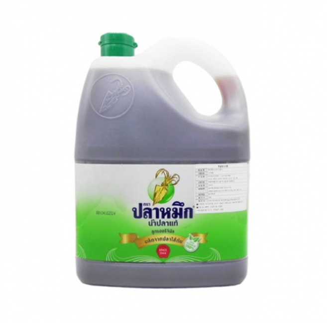 오징어표 스퀴드 피쉬소스 대용량 업소용 squid fish sauce nuoc mam thai 4.5L thaifood mart, 19개
