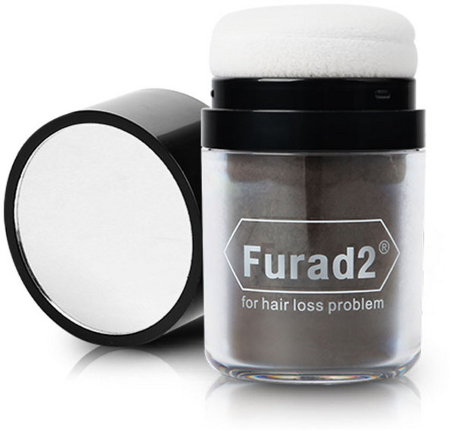 퓨레드2 탈모커버 헤어쿠션 남자 여성 증모제, 라이트 브라운, 1개, 일체형 미니