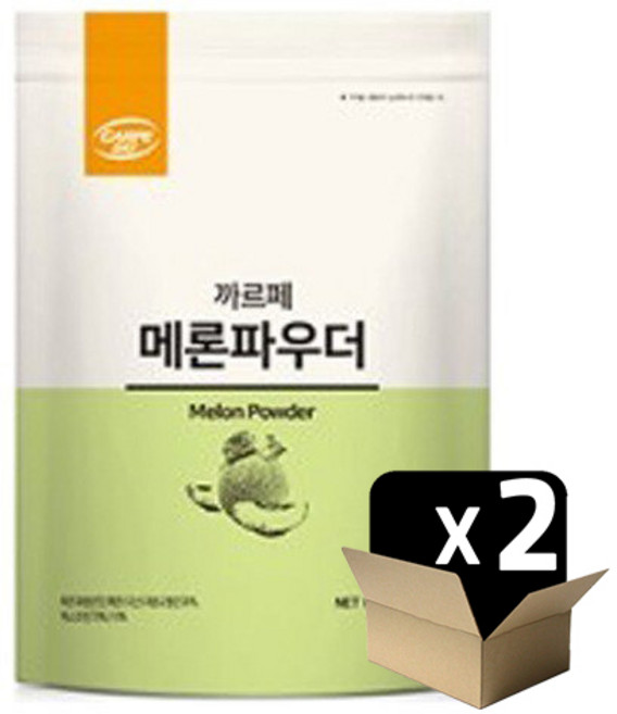 까르페 메론라떼 파우더 1kg, 1개입, 2개