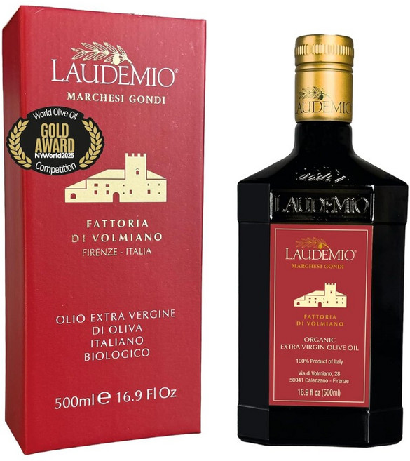 라우데미오 오가닉 엑스트라 버진 올리브오일 500ml LAUDEMIO, 1