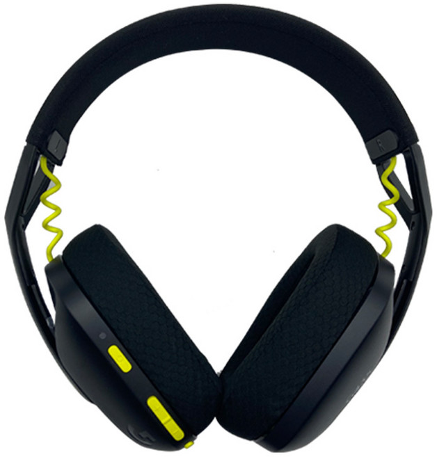 로지텍 LIGHTSPEED 무선 게이밍 헤드셋, G435, 블랙