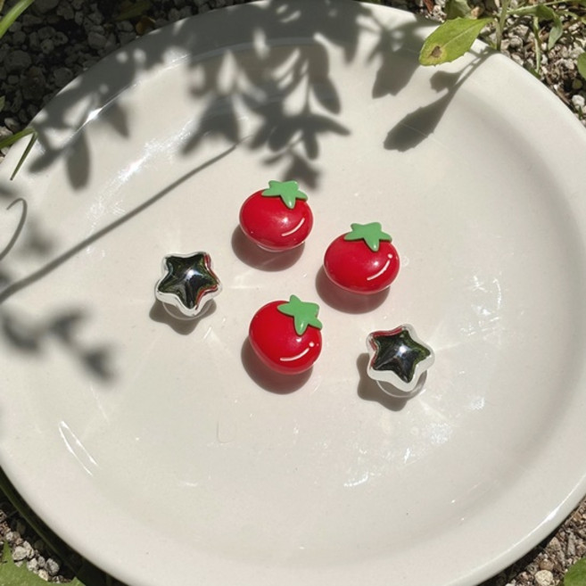 비니빈스 동글 토마토 통통 별 신발꾸미기 실내화 파츠 세트 5pcs/10pcs