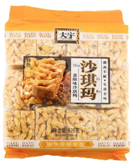 <킹콩푸드>대우 계란맛 사치마 강정 중국식품 620g 1개