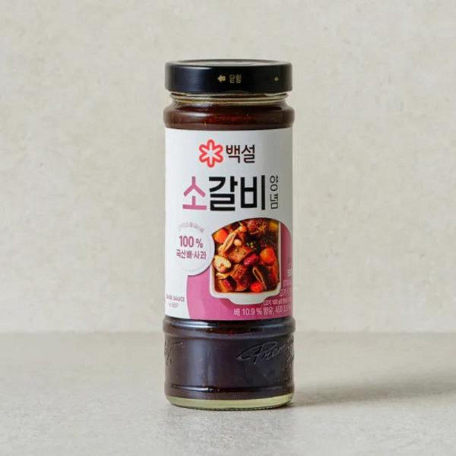 CJ 백설 소갈비 양념 500g 2개