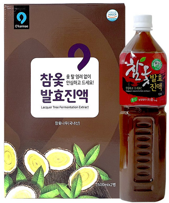 [옻가네] 옻 안타는 참옻발효진액 (1.5L ), 1.5L, 4개