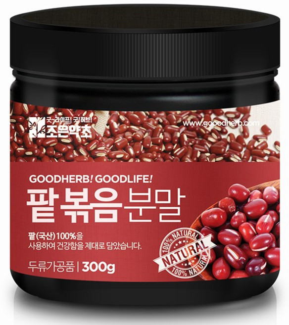 조은약초 프리미엄 볶은 팥 가루 300g, 1개