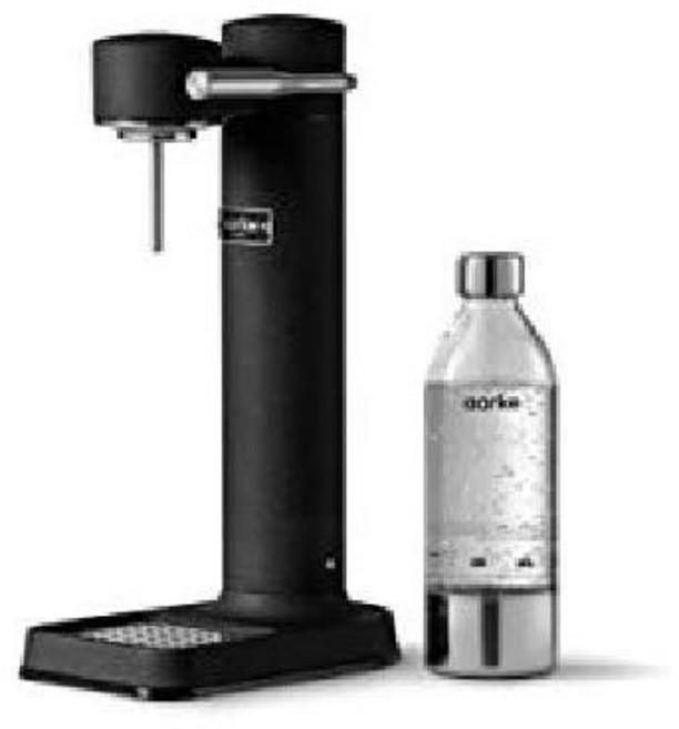 Aarke carbonator 탄산수제조기, 매트 블랙