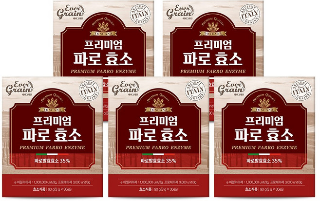 매일 프리미엄 파로 효소 식약청인증 분말 30p, 5개, 90g