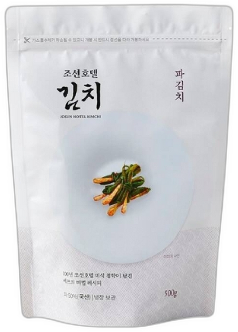 조선호텔 파김치, 1개, 500g