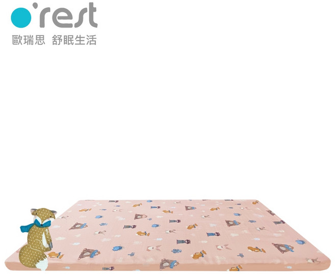 o'rest 歐瑞思 Q-Pad 天絲透氣可水洗兒童床墊 幼兒園午睡必備, 1個