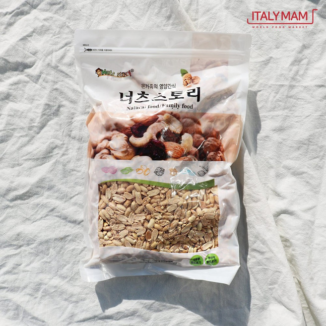 너츠스토리 땅콩반태 1kg 볶음땅콩, 1개