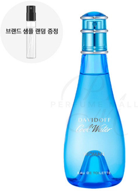 다비도프 쿨워터 우먼 오드뚜왈렛 + 샘플 증정, 1개, 50ml