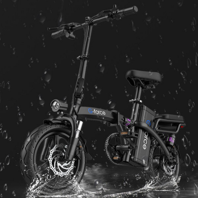 G-FORCE 지포스 전기자전거 400w 36V 8A PAS스로틀 겸용, 블랙, 프로버전