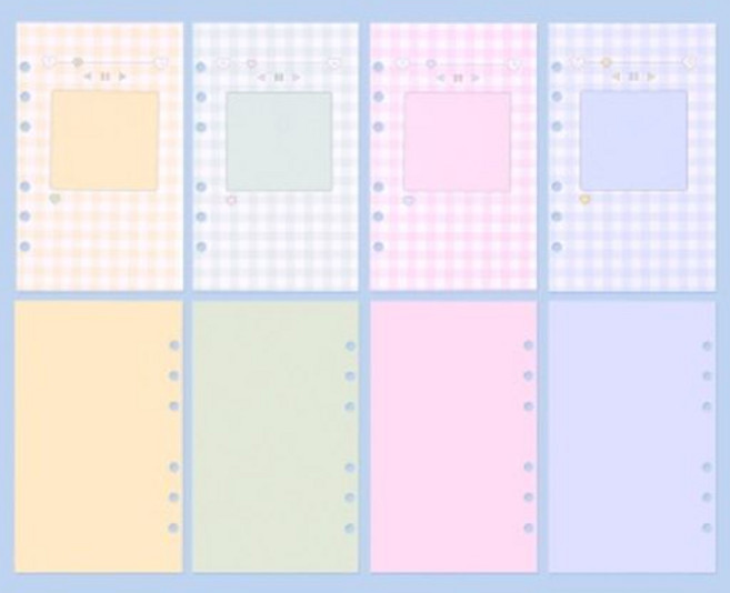 루카랩 아카이브 BGM light 리필속지