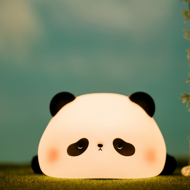 스페이스 H 무드등 조명 취침등 수면등 수유등 팬더 타이머 감성등 판다 오리 고양이 강아지 토끼 돼지, 팡다