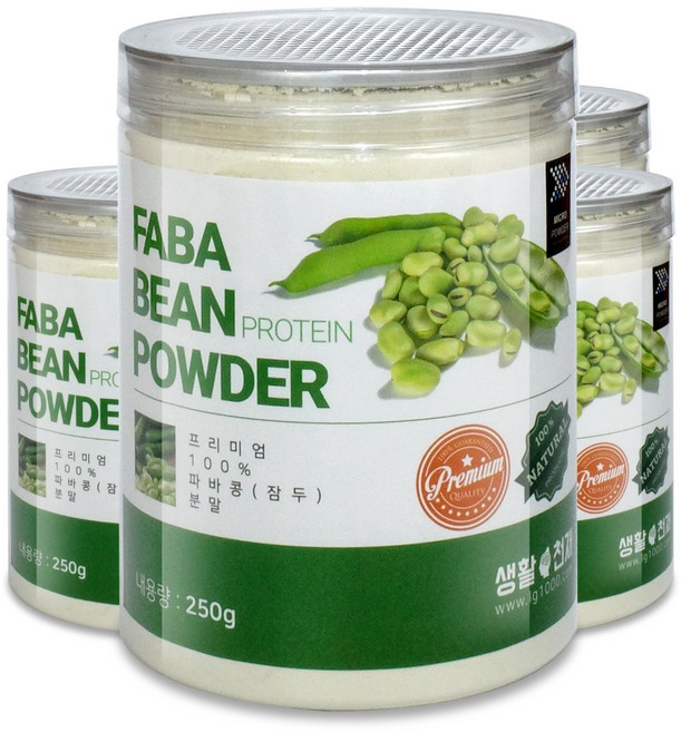 파바빈분말 식물성 도파민 케어 가루 250g, 4개