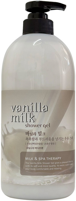 과일나라 바디프랜 샤워젤 732g - 바닐라밀크, 1개