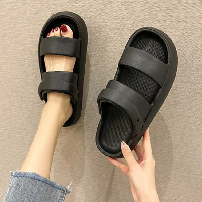휴가철 여행 신발 남녀 공용 코디 여름 캐주얼 샌들 ond99606Rs