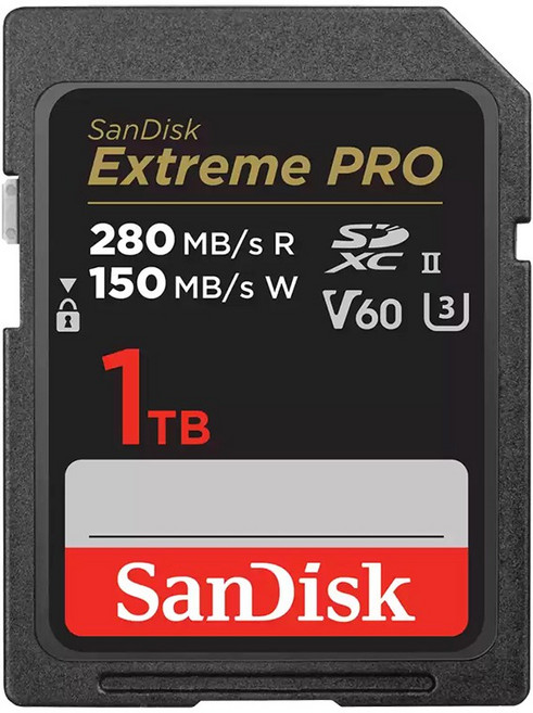 샌디스크 Extreme Pro 익스트림 프로 SDXC UHS-2 SD메모리카드 UHS-II V60 SDSDXEP 1TB, 1개