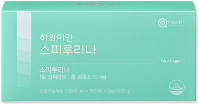 앨트웰 스피루리나 항산화작용 피부건강 완전단백질, 1세트, 450정