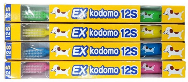 코도모칫솔 4개입 12S 1개