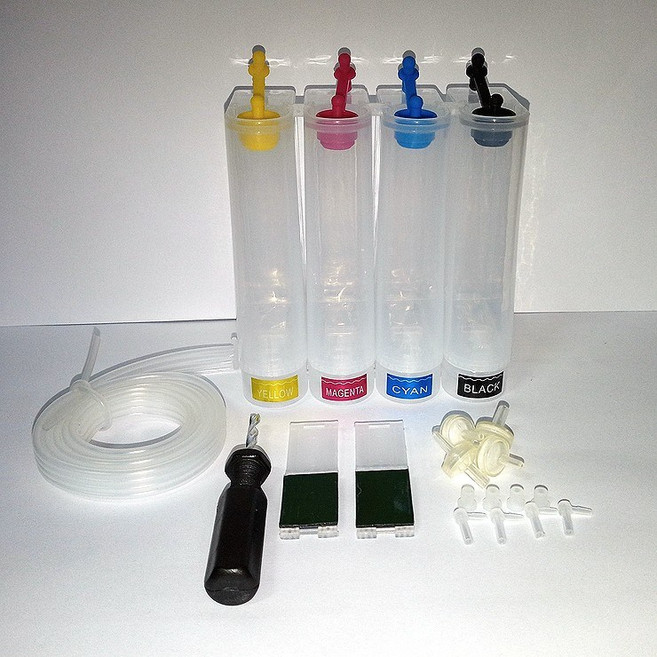 무한잉크샵 무한잉크공급기 정압 호스 고정클립 손드릴 엘자밸브 패킹 부품, 1개, 320ml정압통