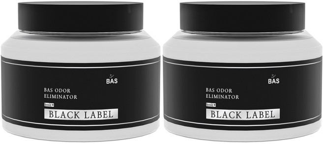 BAS 블랙라벨 베이직플러스 생활 탈취제 본품, 350g, 2개