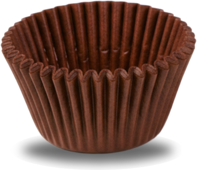 코스모픽 화과자 두쫀쿠 케이스, 유산지 초코, 50개