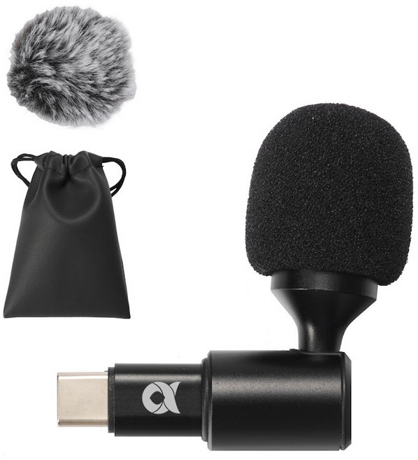 알파믹 고해상도 C타입 마이크 여행 먹방 ASMR 유튜브 핸드폰 촬영, 단일수량