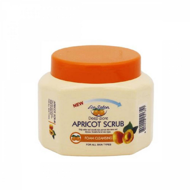 BTM 에코살롱살구스크럽폼클렌징 500ml, 1개