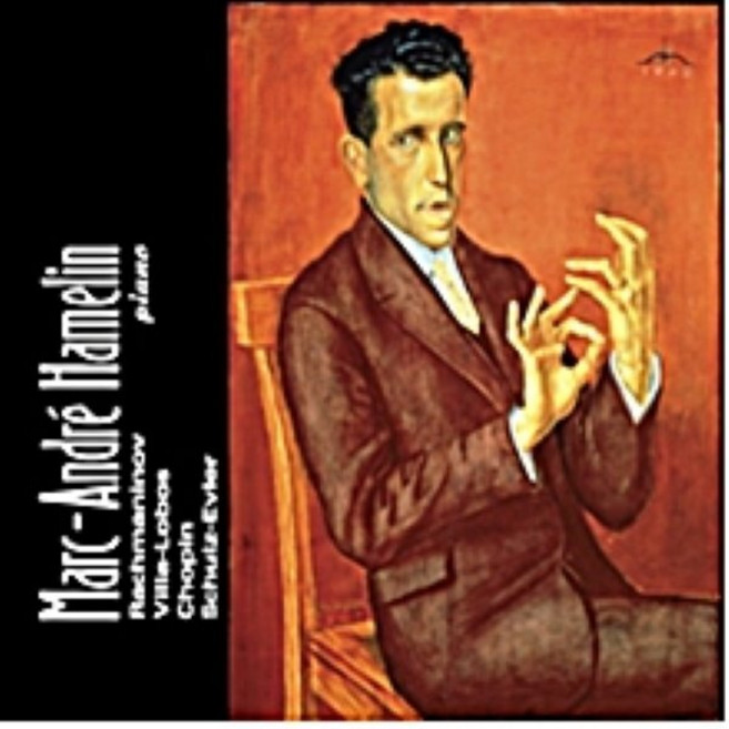 [CD] Marc Andre Hamelin 라흐마니노프/ 빌라-로보스/ 쇼팽 (Rachmaninov/ Villa-Lobos/ Chopin/ Schulz) 마르크 앙드레 아믈랭