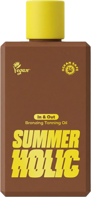 썸머홀릭 인앤아웃 브론징 태닝오일, 1개, 200ml