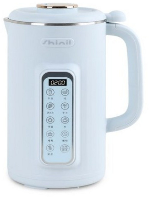 신일 두유제조기 서리태 두유 죽 이유식 제조기(블루) SEP-DU1200LS, 딥혼합