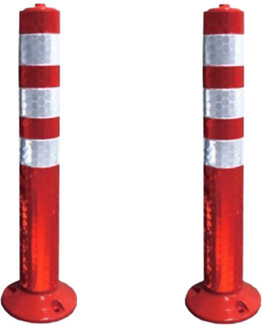 KD공구 차선규제봉 커버 시선유도봉 보수용 H750 규제봉 전용, 레드, 1개