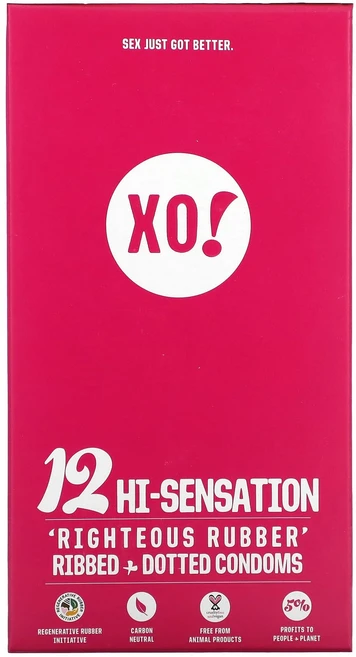 Here We Flo Righteous 고무 골진 + 점선 콘돔 무향 콘돔 12개, HereWeFloRighteous고무골진점선콘돔무향콘돔 - 쿠팡