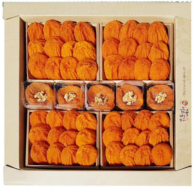 전동태 허브곶감 37호 천사곶감 프리미엄 고급선물세트 (곶감53개), 1박스, 2.8kg