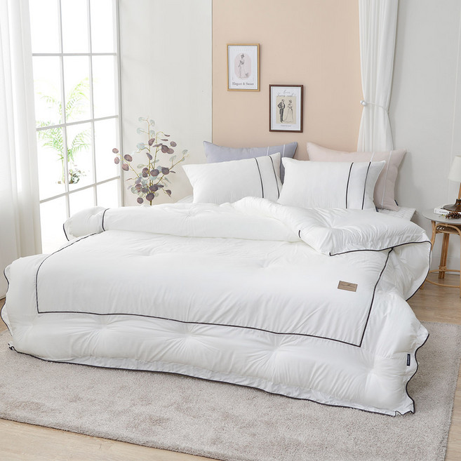 플라워레이스 마이크로 모달 차렵이불 침구세트 (SS/KK)