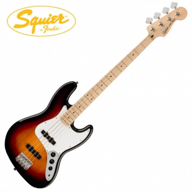 스콰이어 베이스 Squier Affinity Jazz Bass MN 3-Tone Sunburst 037-8602-500, 단품, 1개
