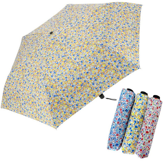 기라로쉬 슬림 50 미니플라워 암막코팅 3단우산