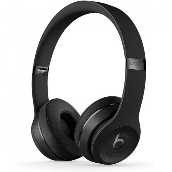 닥터 드레의 Beats 솔로3 무선 온이어 헤드폰을 능가하다 블랙 리퍼, Black_One Size | Contemporary