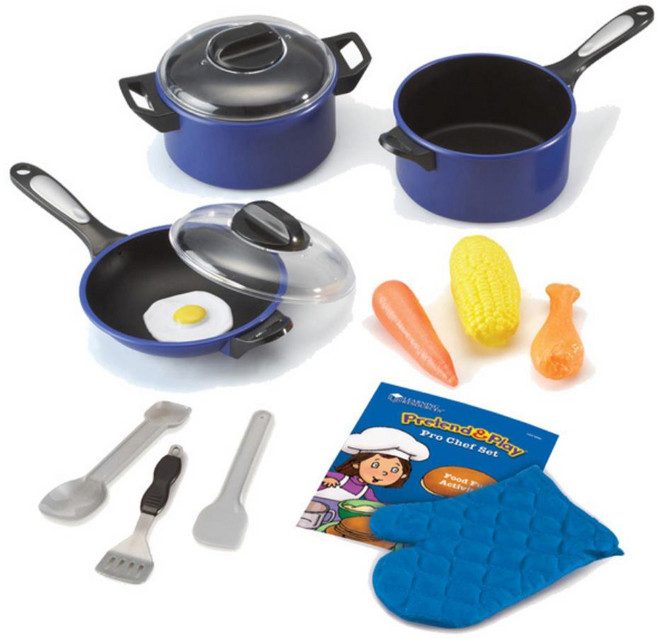 역할놀이용 주방놀이냄비 후라이팬 교구장난감 세트 조카선물 문화센터 인지활동 EQ, 1개