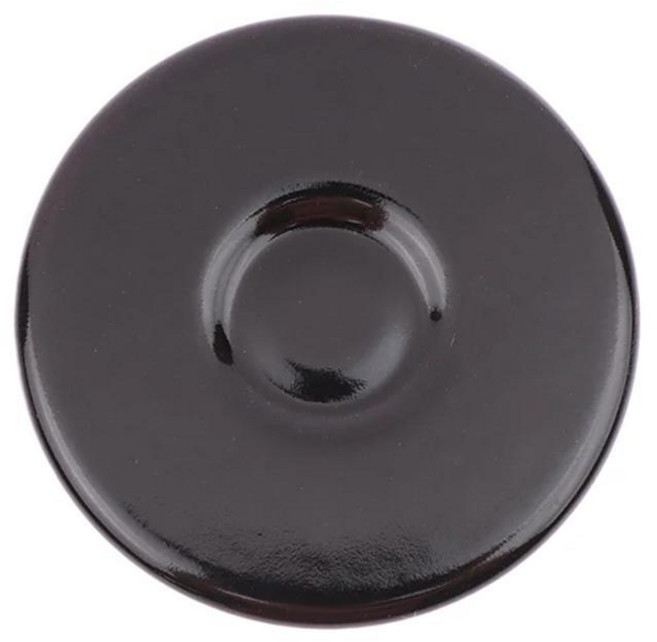 오븐 버너 캡 가스 스토브 상단 화재 커버 다리미 오목, 55MM, 1개, 색상: 1. 55MM