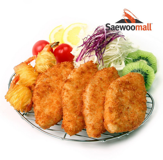 새우몰 국내가공 생선까스 50개 3kg, 1개