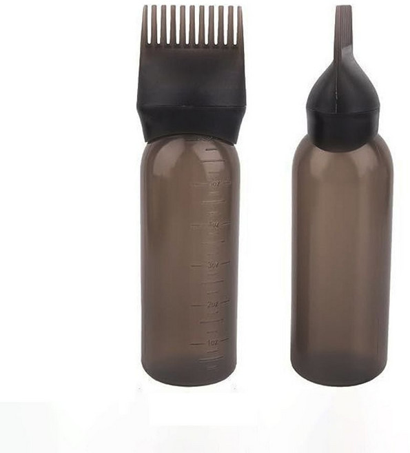 염색빗 브러쉬 일체형 셀프 염색통 샴푸통 WF797BB, 1개