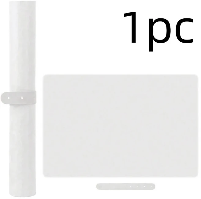 네일 아트 테이블 부드러운 접이식 매니큐어 손 받침대 방수 스크래치 간편한 사무실 책상 휴대용 PU 가죽, 04 white 1pc