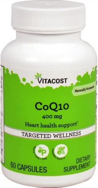비타코스트 코큐텐 코엔자임 큐텐 유비퀴논 400mg, 60정, 1개, 60정 - 쿠팡