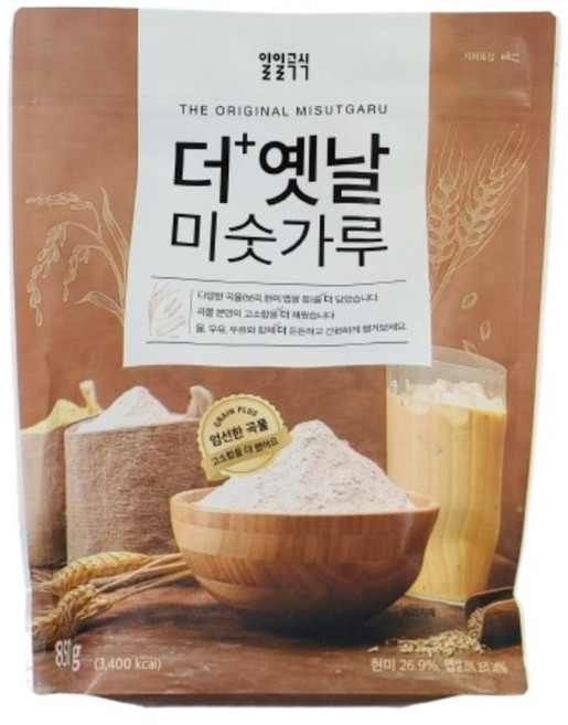 일일곡식 더 옛날 미숫가루, 2개, 850g