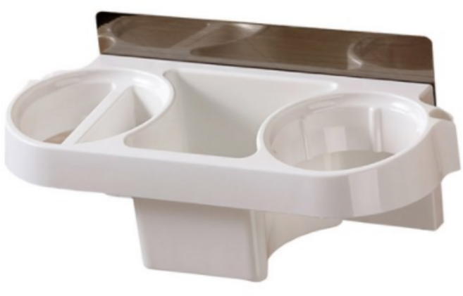 라이프토템 고데기 드라이기 거치대, 화이트, 1개