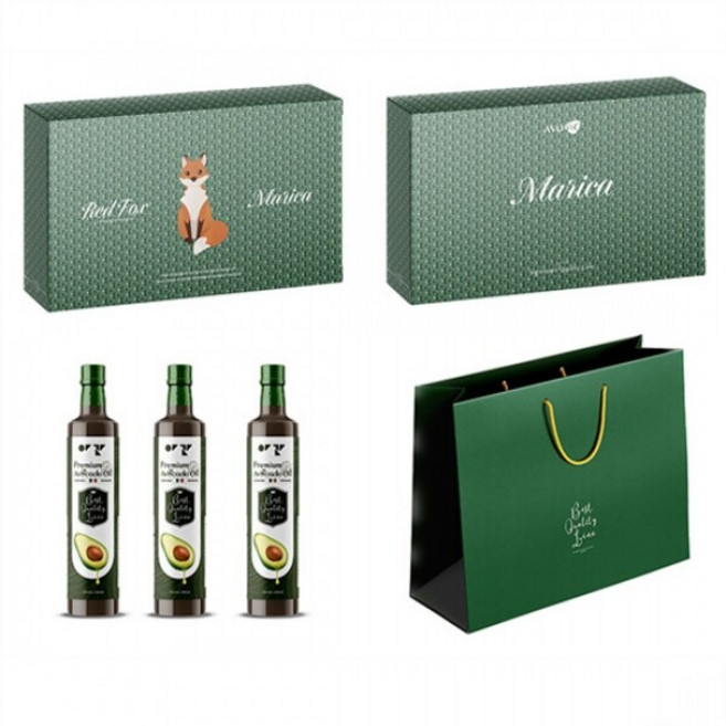 아보아칸 오일선물세트 레드폭스(아보카도 엑스트라버진250ML*3EA)