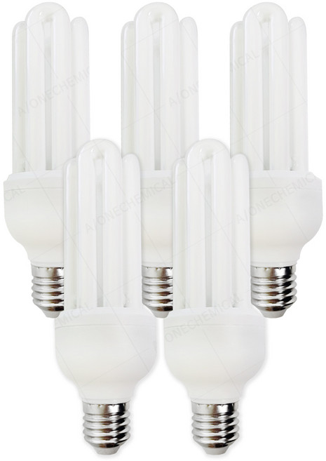 장수램프 삼파장 전구 EL 30W E26 안정기내장형, 5개, 전구색